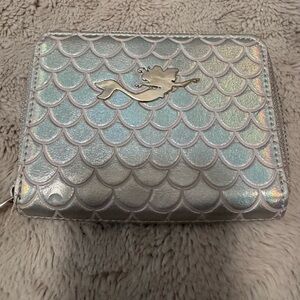Loungefly Disney Little Mermaid Silver Wallet
